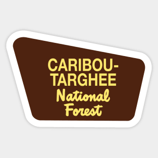 Caribou-Targhee National Forest Sticker